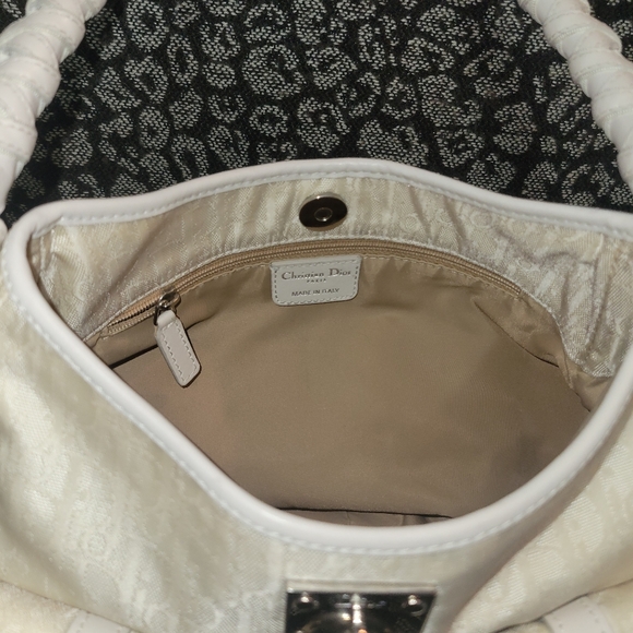 Christian Dior Diorissimo Elegant Ivory Cream Shoulder Bag - Picture 4 of 5